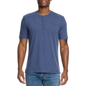 New Mens Blue Short Sleeve Tee Relaxed Fit Size Small WP Weatherproof